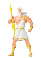 Zeus The Father of Gods and Men vector