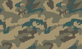 el camuflaje militar de textura repite el patrón de ilustración vectorial sin costuras vector