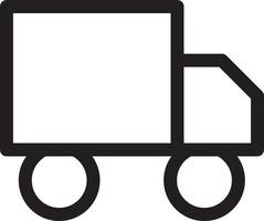 diseño de icono de transporte de camiones vector