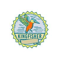 Kingfisher Side Rosette Retro