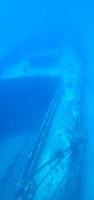 Underwater shipwreck off Maui coast 150 feet down photo