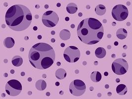 Abstract geometric violet colour ellipse deep effect background vector