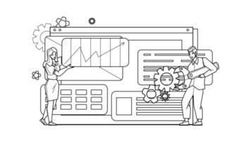 vector de ocupación de desarrolladores de optimización web