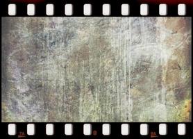 35mm old movie film film mockup frame background. photo