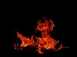 Abstract black flame flame texture, perfect for banners or advertisements. photo