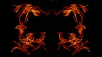 Flame Flame Texture For Strange Shape Fire Background Flame meat that is burned from the stove or from cooking. photo