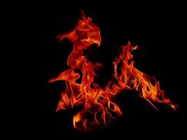 Abstract black flame flame texture, perfect for banners or advertisements. photo