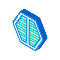 ventilation system isometric icon vector illustration