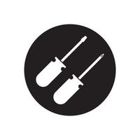 screwdriver icon vector