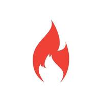 diseño de ilustración de vector de logotipo de fuego