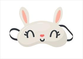 cartoon style sleep mask vector