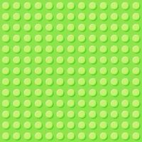 bloques verdes juguetes de plástico patrón sin costuras.fondo del constructor. ilustración de dibujos animados vectoriales. vector