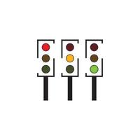 Traffic Light icon vector