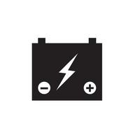diseño de icono de batería vector