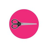 Scissors logo  vector illustration design