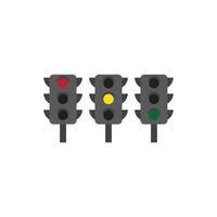 Traffic Light icon vector