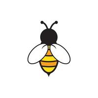 Bee logo vector