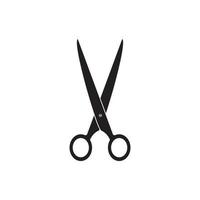 Scissors logo  vector illustration design