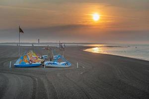 Beach in the morning photo