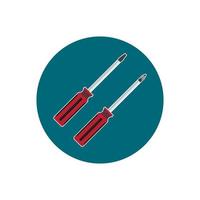 screwdriver icon vector