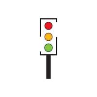 Traffic Light icon vector