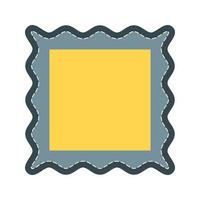 Frame I Flat Multicolor Icon vector