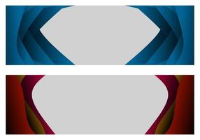 set of business cards with background. background with abstract wave elements for banner, web, etc. vector
