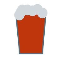 Alcohol Flat Multicolor Icon vector