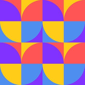 diseño de vector de patrones geométricos sin fisuras