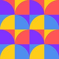 seamless geometric pattern vector design