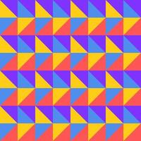 seamless triangle geometric pattern vector design