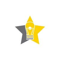 light bulb symbol icon vector