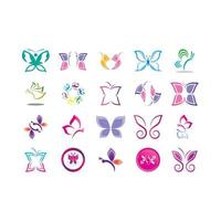 Beauty Butterfly icon design vector