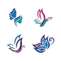 Beauty Butterfly icon design vector