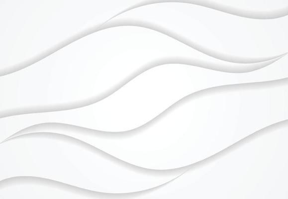 Abstract background line Gray silver wave. Vector illustration