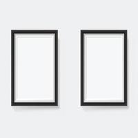 frame on a wall vector background design for your content