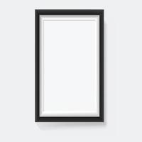 Blank frame, illustration for branding and your design. vector