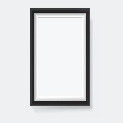 Blank frame, illustration for branding and your design.