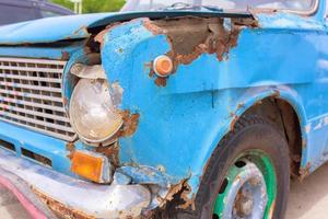 Old rusty car photo