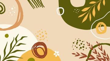 Hand Drawn Abstract Background vector
