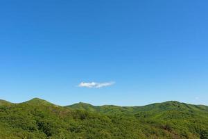 mountains in summer photo