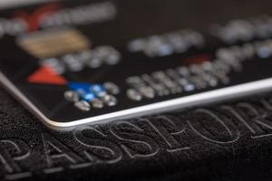credit card close-up photo