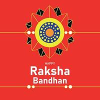 Happy raksha bandhan vector