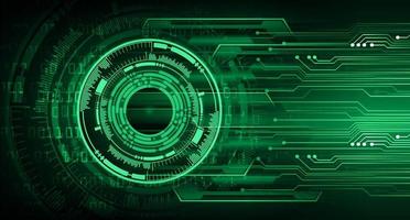 eye cyber circuit future technology concept background vector