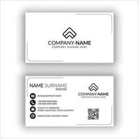 Modern Business Card vector