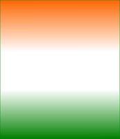 Simple Indian flag template background. vector