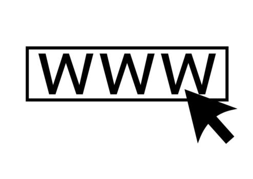 Internet icon. Click to go online icon. Connect to internet icon. Web surfing and internet symbol. vector