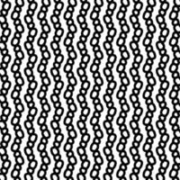 Black and white seamless pattern imitating chains and chain mail vector