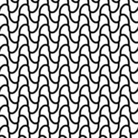 Black and white seamless pattern imitating chains and chain mail vector