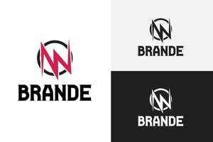 plantilla de diseño de logotipo de moda vector